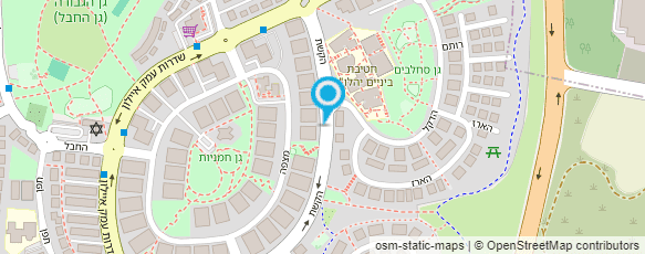 מפת הגעה אל סטודיו מיכל ומחול