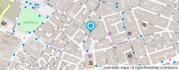 מפת הגעה אל סטודיו בטי מפת הגעה אל סטודיו בטי