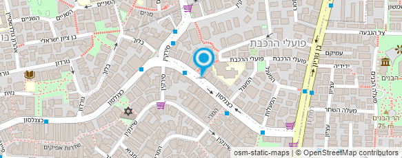 מפת הגעה אל לירון גרינברג