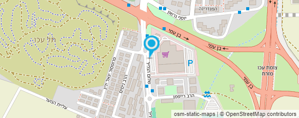 מפת הגעה אל המרכז לטניס בישראל