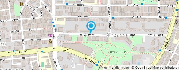 מפת הגעה אל טלי צרקינסקי - פסיכותרפיסטית