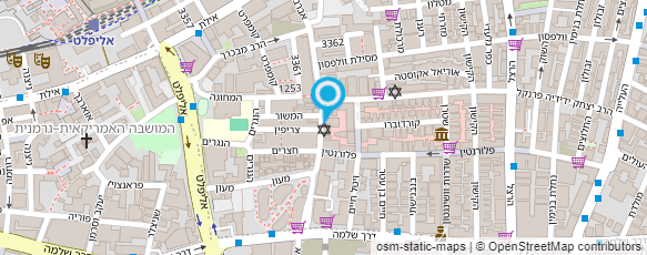 מפת הגעה אל בהדונס חומוס