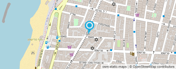 מפת הגעה אל בוטיק סנטרל בע"מ