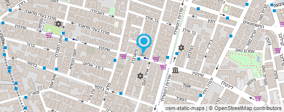 מפת הגעה אל בוטיק סנטרל בע"מ