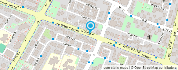 מפת הגעה אל ילנה גלוזמן-מטפלת זוגית ומשפחתית מוסמכת