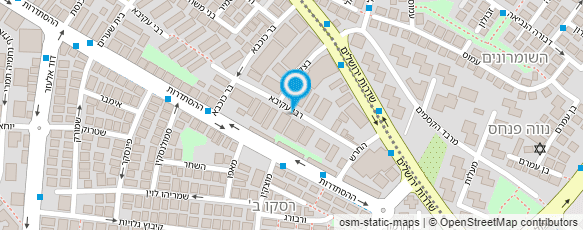 מפת הגעה אל אורן פרץ אבטחת כבישים