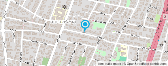 מפת הגעה אל שחר גבע נכסים