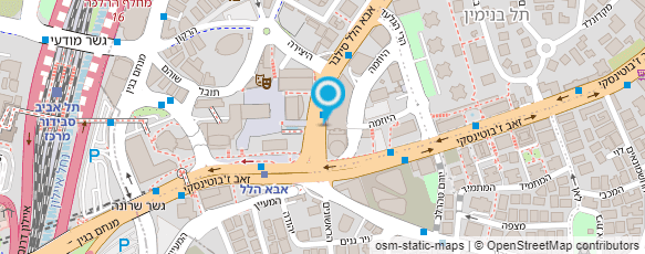 מפת הגעה אל דר' טוניסאי