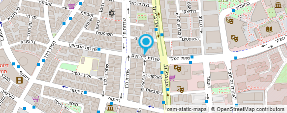 מפת הגעה אל אמיר בונשטיין-עיצוב גרפי