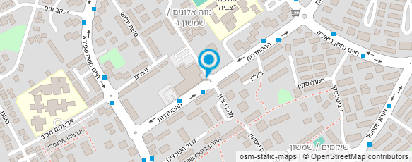 מפת הגעה אל רף סטודיו - הרף החדש במוסיקה