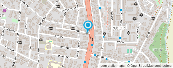 מפת הגעה אל טלי מירון TMT בית ספר לטניס