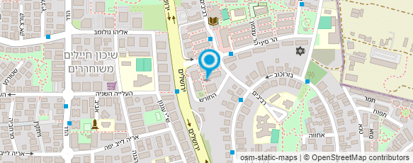 מפת הגעה אל מיכאלה איליה -פסיכולוגית