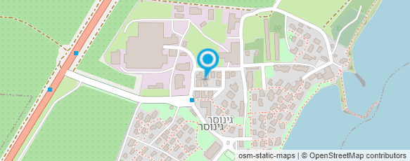 מפת הגעה אל אבן גינוסר