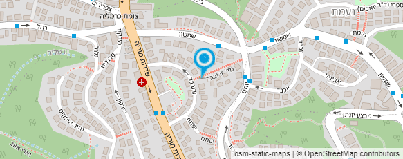 מפת הגעה אל דפנה מילר - ביבליותרפיסטית