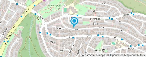 מפת הגעה אל הובלות בן צרויה