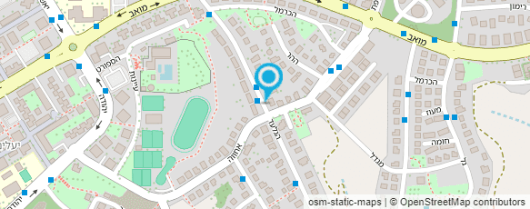 מפת הגעה אל מעסה רפואי בכיר