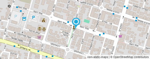 מפת הגעה אל מוניות רחמים צעירי