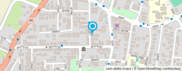 מפת הגעה אל רות בלום- פסיכותרפיה ותרפיה באומנות