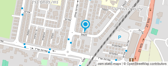 מפת הגעה אל רפי יאיר - מורה נהיגה