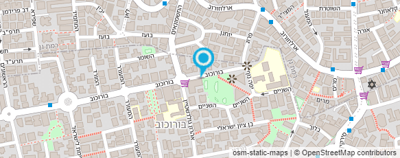 מפת הגעה אל הללו בית ספר למחול