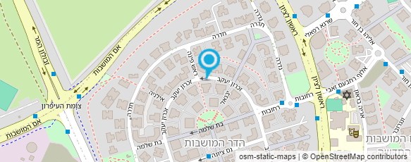 מפת הגעה אל מילר עדי - דיאטנית קלינית