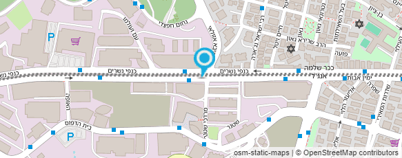 מפת הגעה אל קרווס - מועדון כושר לנשים