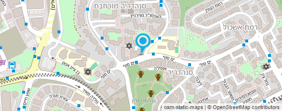 מפת הגעה אל קרווס - מועדון כושר לנשים