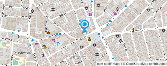 מפת הגעה אל תיירות ונופש