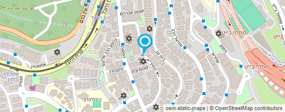 מפת הגעה אל ישיבת דבי אליהו