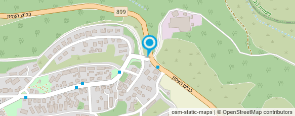 מפת הגעה אל מערות היכלי בראשית