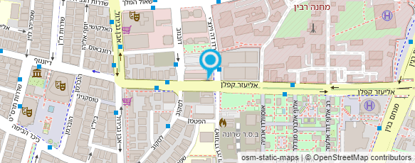 מפת הגעה אל קלדררו מוגילנר משרד עו"ד