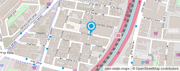 מפת הגעה אל נעמה דנון עיצוב ואדריכלות פנים