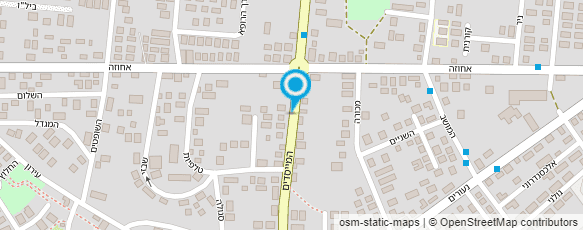 מפת הגעה אל נורית שיש-גבעתי