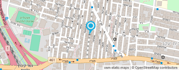 מפת הגעה אל מרינה גליקמן-מורה לערבית