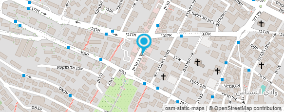 מפת הגעה אל בית כנסת נצח ישראל