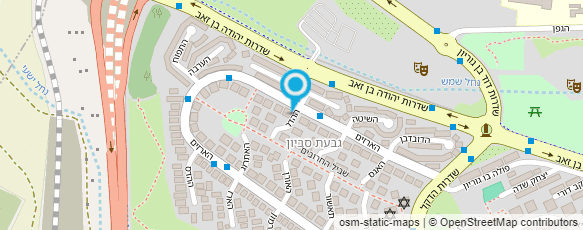 מפת הגעה אל מ.ישראלה לוגיסטיקה