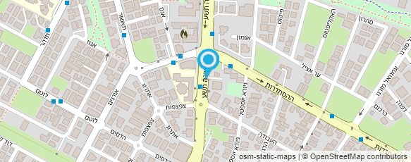 מפת הגעה אל חטיבת הביניים אורן