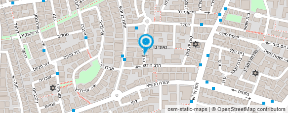 מפת הגעה אל הרב ניסים שובע מפת הגעה אל הרב ניסים שובע