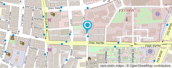 מפת הגעה אל עו"ד מושקוביץ שלומי