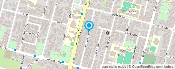 מפת הגעה אל נתן ברגמן