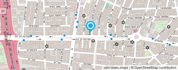 מפת הגעה אל פלורנ'ס מרכז יופי ואסתטיקה