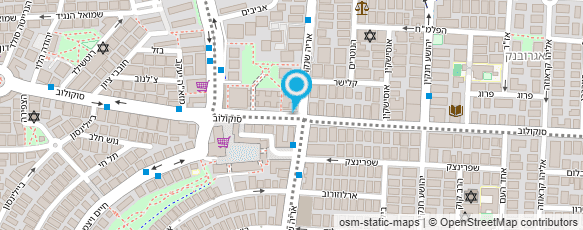 מפת הגעה אל המרכז לעיצוב גבות מפת הגעה אל המרכז לעיצוב גבות