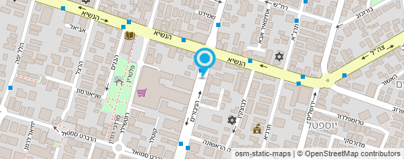 מפת הגעה אל שוש-מאפרת מקצועית לאירועים