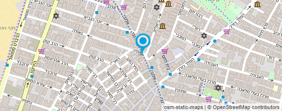 מפת הגעה אל קפה שלג