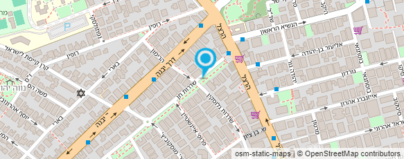 מפת הגעה אל נגב פז עבודות בניה בע"מ