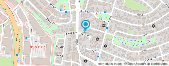 מפת הגעה אל קריוקי בכיף- עמיחי יוסף