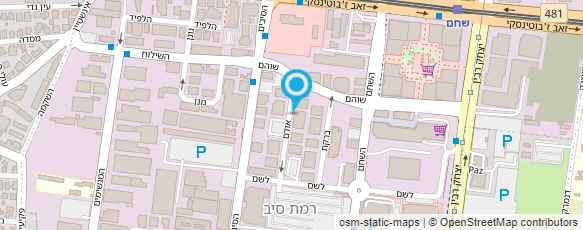 מפת הגעה אל עו"ד בוכמן רן