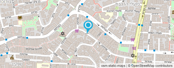 מפת הגעה אל קלאודיה יוטן-מאיר מרפאה בעיסוק