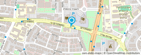 מפת הגעה אל בית ספר לתיירות בישראל בע"מ