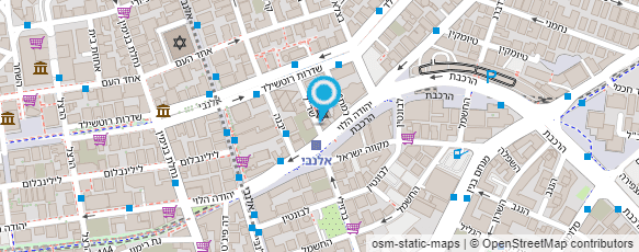 מפת הגעה אל רדיו איפי. ג'יבי